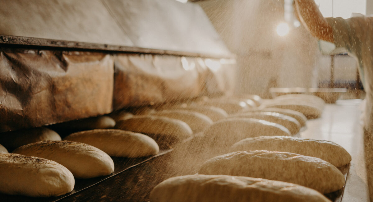 Produção de pães